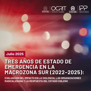 Estado Emergencia en Macrozona Sur IPP UNAB