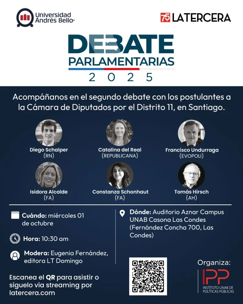 Debate parlamentario 2025 Santiago