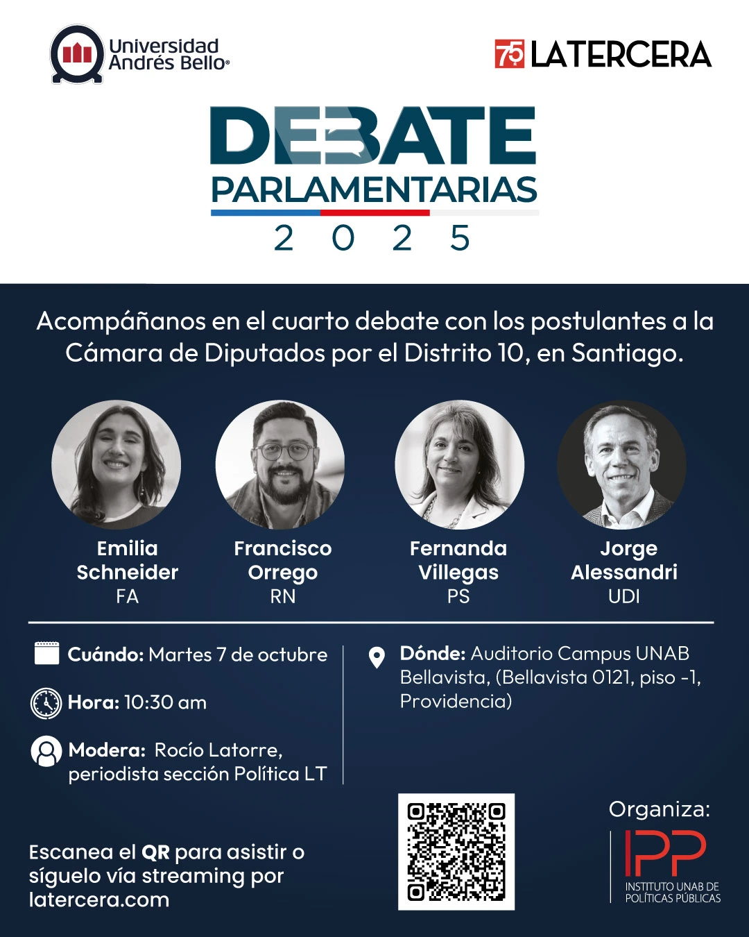 Debate Parlamentarias 2025